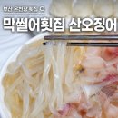 막썰어횟집 | 온천장횟집 부산 막썰어횟집 산오징어 제철활어회 오징어회 반반 후기