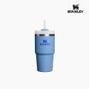 스탠리 퀜처 H2.0 플로우 스테이트 텀블러 591ml, 블루 스카이 26400원 이미지
