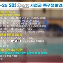 2024~25 SBS Sports 서천군 족구챔피언스리그 본선 이미지