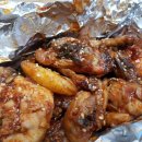 꿉왕숯불바베큐치킨 이미지