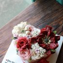 디앙플 | 김포 떡케이크 ] 주문 후기 : 엄마 생신 축하드려요!_하트 케이크 / 맞춤 제작 / 마송 케이크, 김포...