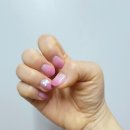 산뜻한 그라데이션 네일, 가로수길 네일아트 <터치피아 네일샵 신사점>