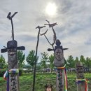 양지마을 테니스장 입구 | 아기랑 안동여행 아이랑 안동 가볼만한곳 안동 하회마을 탈춤 셔틀버스 주차