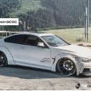 BMW F32 4시리즈 쿠페 M4 M퍼포먼스 와이드바디킷 범퍼튜닝 신형개조 제품- GCOC 할인 세일 이벤트 이미지