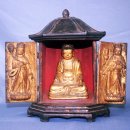 영조사 목조아미타여래삼존불감 | 영락리 영조사 목조아미타여래삼존불감