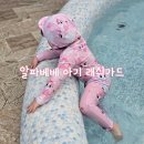 아기 수영복 추천 알파베베 유아 래쉬가드 사용 후기