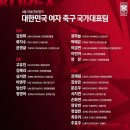 신세계 이마트 초청 여자축구 국가대표팀 친선경기 대표팀 명단 이미지