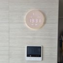 신*선 - 미추홀구 낙섬동로 9 | 더샵수지포레 75인치 벽걸이티비설치 LED 벽시계 선 숨김 시공 후기