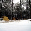 겨울 캠핑 이미지