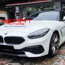 BMW Z4 크리스탈 기어노브 3종세트+M40i 신형 블랙 다이아 그릴 시공 이미지