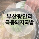 광안해변로 | [부산광안리맛집] 극동돼지국밥 광안포디움 근처 국밥 맛집 추천 내돈내산