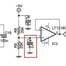 VCC/2 회로에서 콘덴서 역할이 궁금 이미지