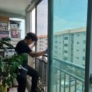 연수3단지뒤 경보등 | 인천 연수구 방충망교체 노후 방충망 미세방충망 교체 시공 후기