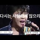 다시는 사랑하지 않으리(이은하) 이미지