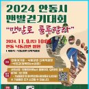 2024 안동시 맨발걷기대회 ＜맨발로 룰루랄라＞ 11월 9일(土) 이미지