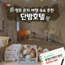 단밤 | 청주 여행 여자 혼자 숙소, 단밤호텔 무인 체크인 후기