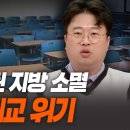 지역 국립대마저 위기? 우리나라에 대학이 많아진 이유｜KBS 230302 방송 이미지