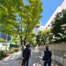 신반포자이 107동 앞 횡단보도(경원중학교 입구방향) | 메이플자이 모델하우스 단지모형 단지배치도 모형(동영상O)