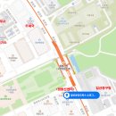 동구청 건너편 횡단보도 이미지