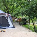 아침가리 계곡 캠핑장 이미지