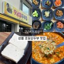 강릉 초당순두부 9남매두부집 내돈내산 진짜 맛집 후기