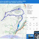 전남 화순 옹성산&출렁다리 (옹성산제2주차장~쌍문바위~전망대&출렁다리~옹성산정상~쌍두봉~독재갈림길~옹성산주차장) gpx [참고용] 이미지