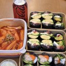 코카김밥 | 강민경 김밥 식물원김밥 내돈내산 후기 :: 크림아보명란계란김밥 날치알묵참김밥 흑미참치묵은지롤 국물...