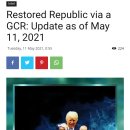 Restored Republic via a GCR: Update as of May 11, 2021 이미지