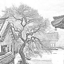 풍경스케치 이미지