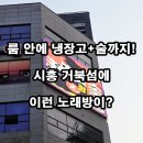 열창노래방 | 시흥 거북섬 노래방 후기｜똥광노래타운 룸 안에 술냉장고가?!