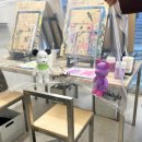 [일원3] 연필 드로잉 | 그림라이트 베어브릭 만들기 후기｜영등포구청 이색데이트 드로잉카페 추천