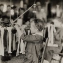 Cottonworkers의 사진, 캘리포니아. 1910 년대 이미지