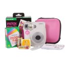 폴라로이드 새것 팝니다. (Instax Mini 7S Set) 핑크 - (판매완료) 이미지