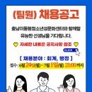 팀원(회계, 행정) 채용공고 이미지