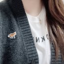 데일리룩 : 21FW 메종키츠네 베이비폭스 패치 가디건 착용 후기/여성 브이넥 가디건 추천