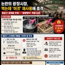 논란의 광장시장, 먹는데 ‘이것’ 재사용해 충격…종로구 과태료 부과 이미지