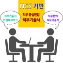 NCS 직무 분야 직무기술서로 면접 대비하기 이미지