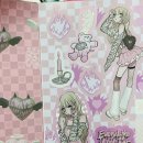 월드패션 | [다꾸템 추천] 비비드 패션 연구실 💖 도미 작가님 도미월드 스티커북 후기