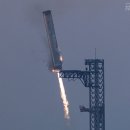 SpaceX는 우주선 31호를 인도양에 착륙시키지만 부스터 캐치를 놓치고 맙니다. 이미지