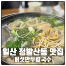 송가네버섯만두칼국수 | [리뷰] 일산 마두동 " 송가네 " 만두전골과 칼국수 맛집 재방문 후기