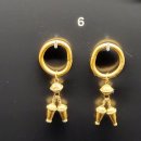 합천 옥전 M4호분 출토 금귀걸이 이미지