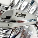 [남성-B급/아이언]한정판 타이틀리스트 Titleist T Forged 타이거우즈 모델 아이언세트(#2~P, S200) 이미지