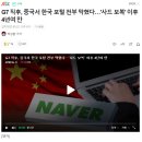 중국, 한국 포털사이트 전부 접근차단, G7참여 보복조치 이미지