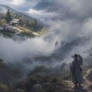 흰 구름 서린 언덕(白雲塢)/ 高啓 (명나라) 이미지