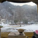 강원도 정선캠핑장 가네골농원 A1 데크 동계 솔캠 후기