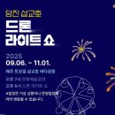 나들목회센타 | 2025 당진 삽교호 드론라이트쇼 아기랑 다녀오기 삽교호 아기랑 놀거리 추천