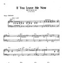 Peter Cetera / If you leave me now 이미지