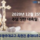 2020.12.25 성탄대축일 낮 미사(유튜브) 이미지