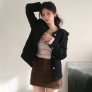 로엠뷰티 | 봄자켓 추천, 로엠 미디 트위드 자켓 RMJKG12S11