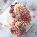 하대동307 | 진주 예쁘고 맛있는 앙금플라워가 올라간 떡케이크 , 류화케익